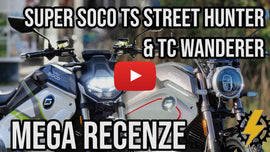 Super Soco TS Street Hunter & TC Wanderer - MEGA RECENZE - Volt Garáž
